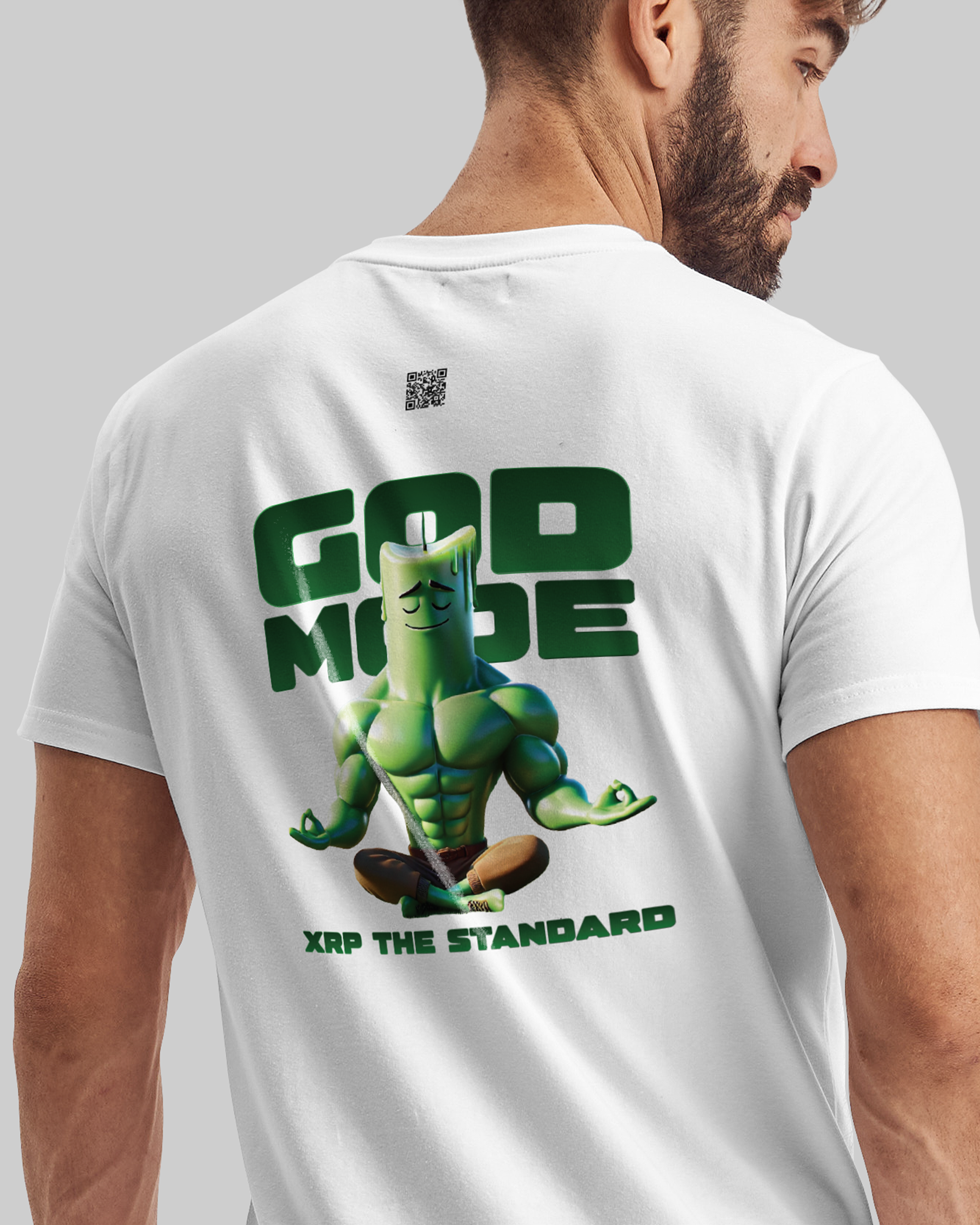 $XGC White Tee - GOD Mode